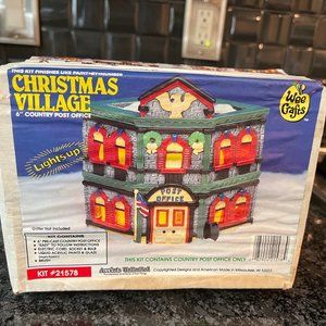 Wee Crafts Christmas Village Santas Toyland Ready To Paint